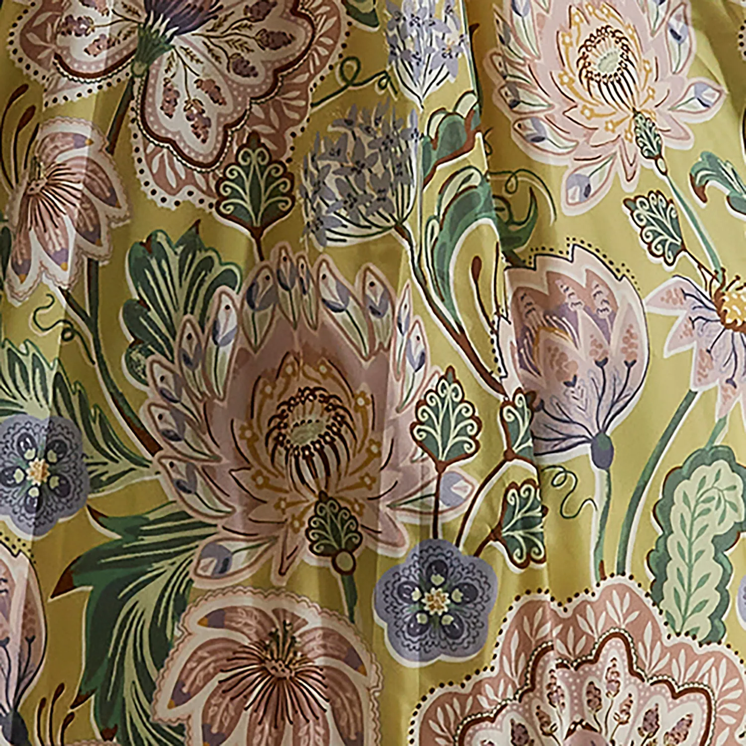 Ulster Weavers Emmeline mulepose medium grøn foldbar