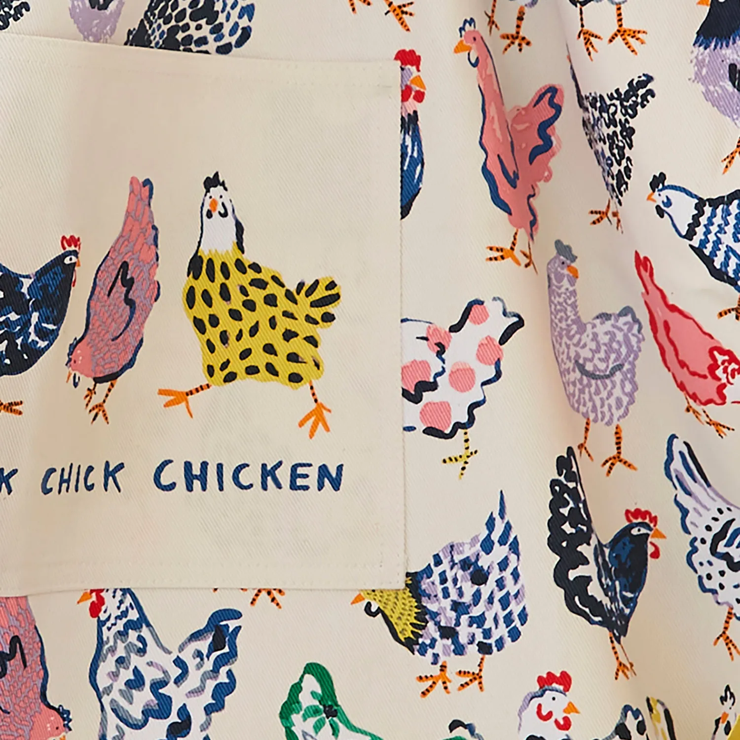 Ulster Weavers Chick Chicken forklæde gul bomuld