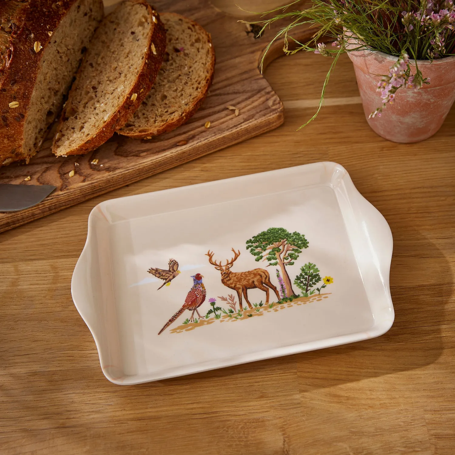 Ulster Weavers Thistlewood bakke 21 cm grøn melamin