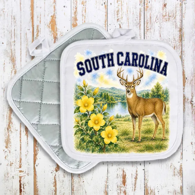 Avery Lane South Carolina grydelap bomuld 20x20 cm dyr