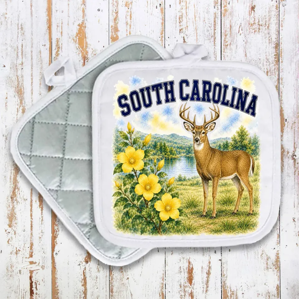 Avery Lane South Carolina grydelap bomuld 20x20 cm dyr