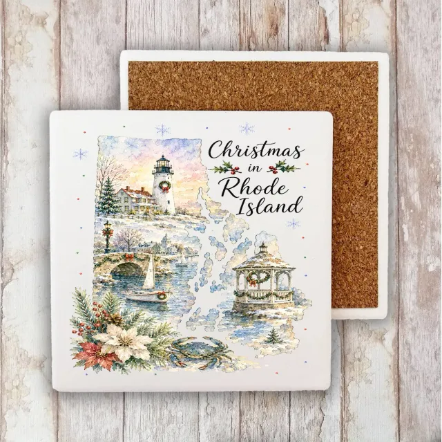 Avery Lane Gifts Rhode Island bordskåner 10 cm sten jul