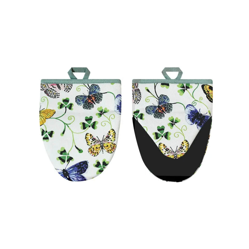 Ulster Weavers Butterfly Grove ovnhandsker 2-pak blå bomuld