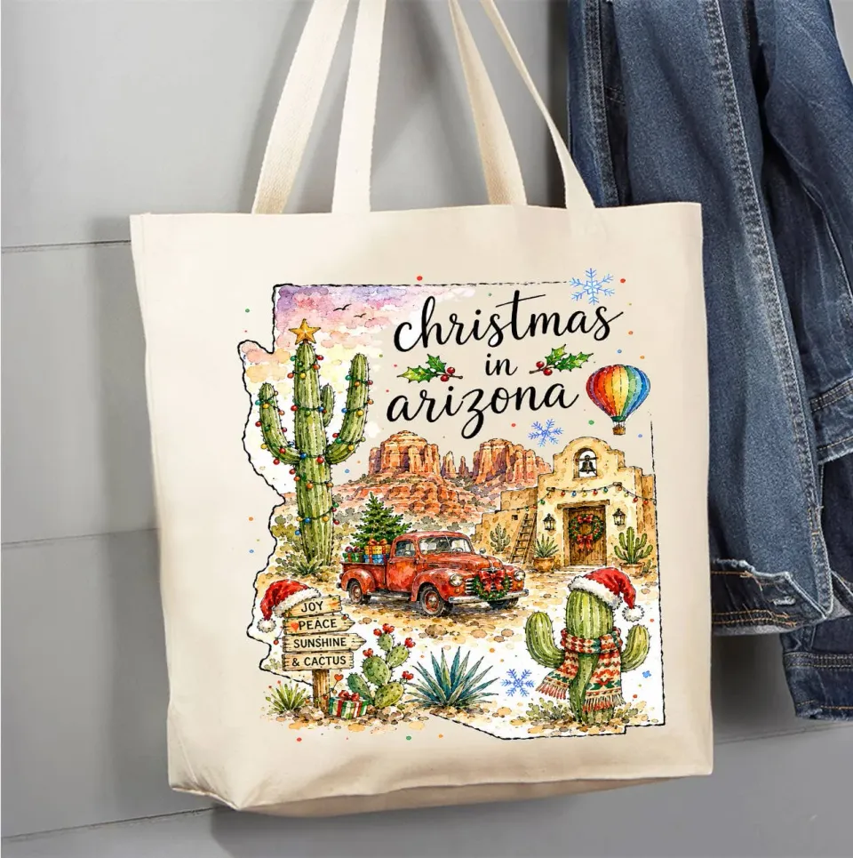 Avery Lane Gifts Christmas Arizona mulepose canvas julemotiv