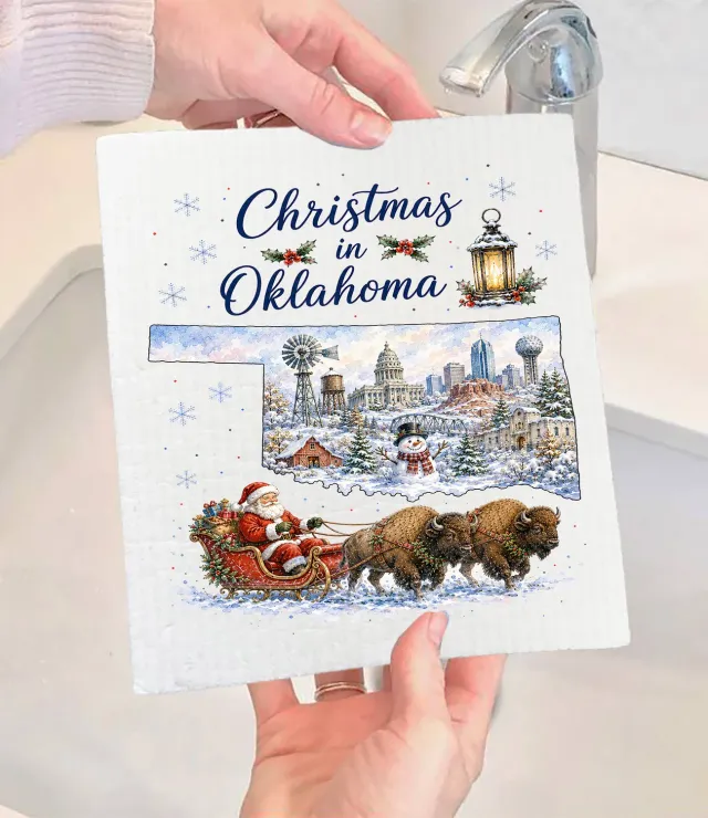 Avery Lane Gifts Christmas in Oklahoma karklud cellulose