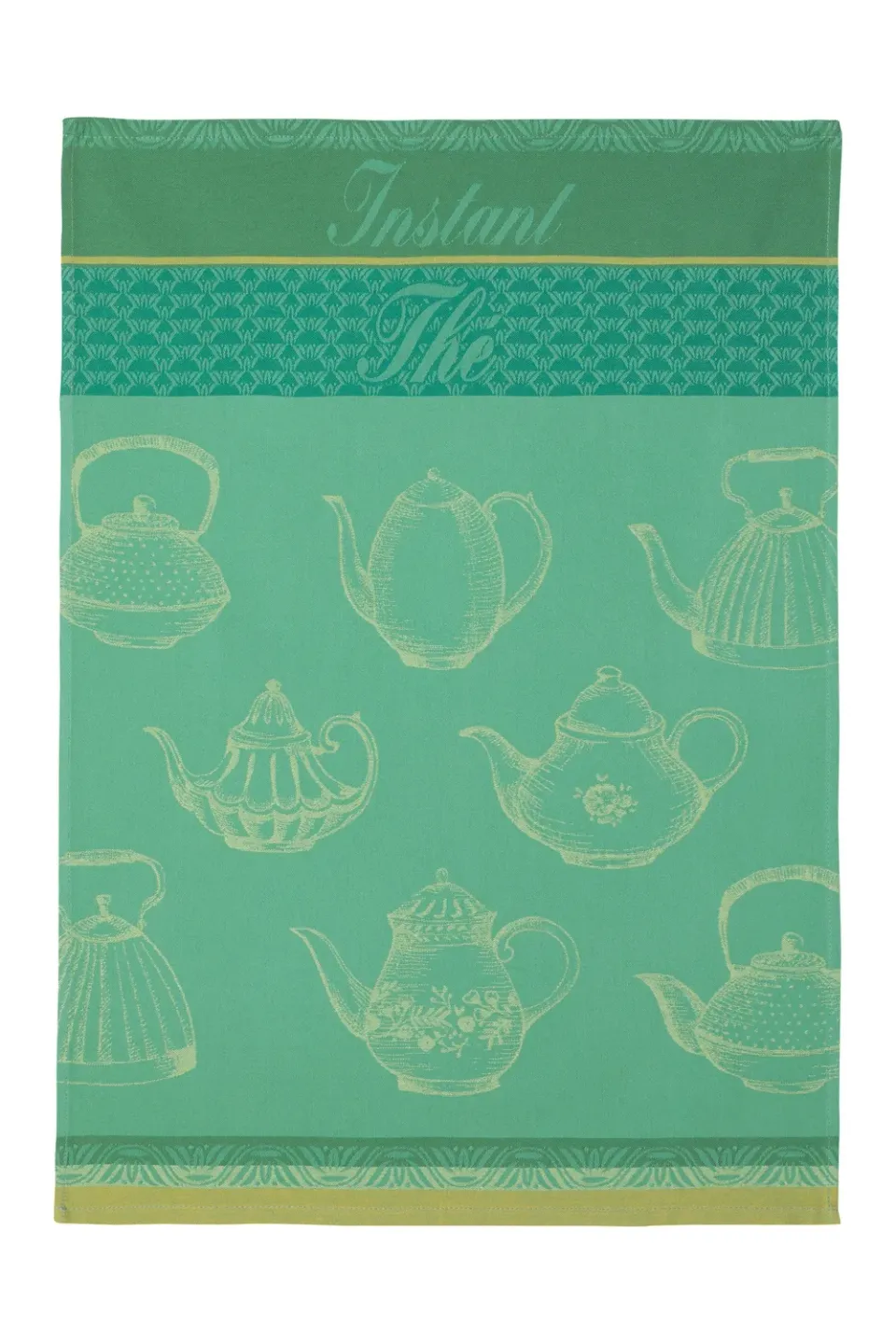 Coucke Green Tea Moment viskestykke 50x75 cm grøn bomuld