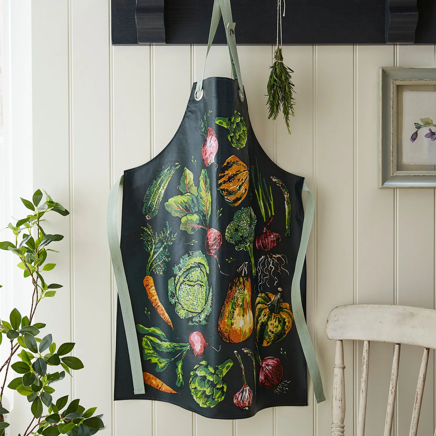 Ulster Weavers Vegetable Medley pvc-forklæde multifarvet