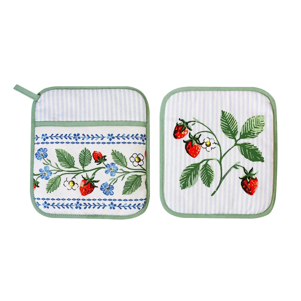 Ulster Weavers Strawberry Patch grydelap 24 cm grøn