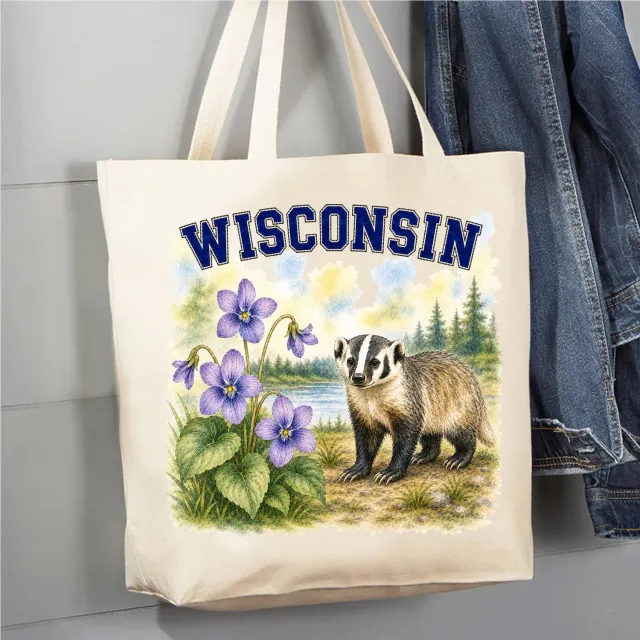Avery Lane Gifts Wisconsin State Bird mulepose 41x38 cm