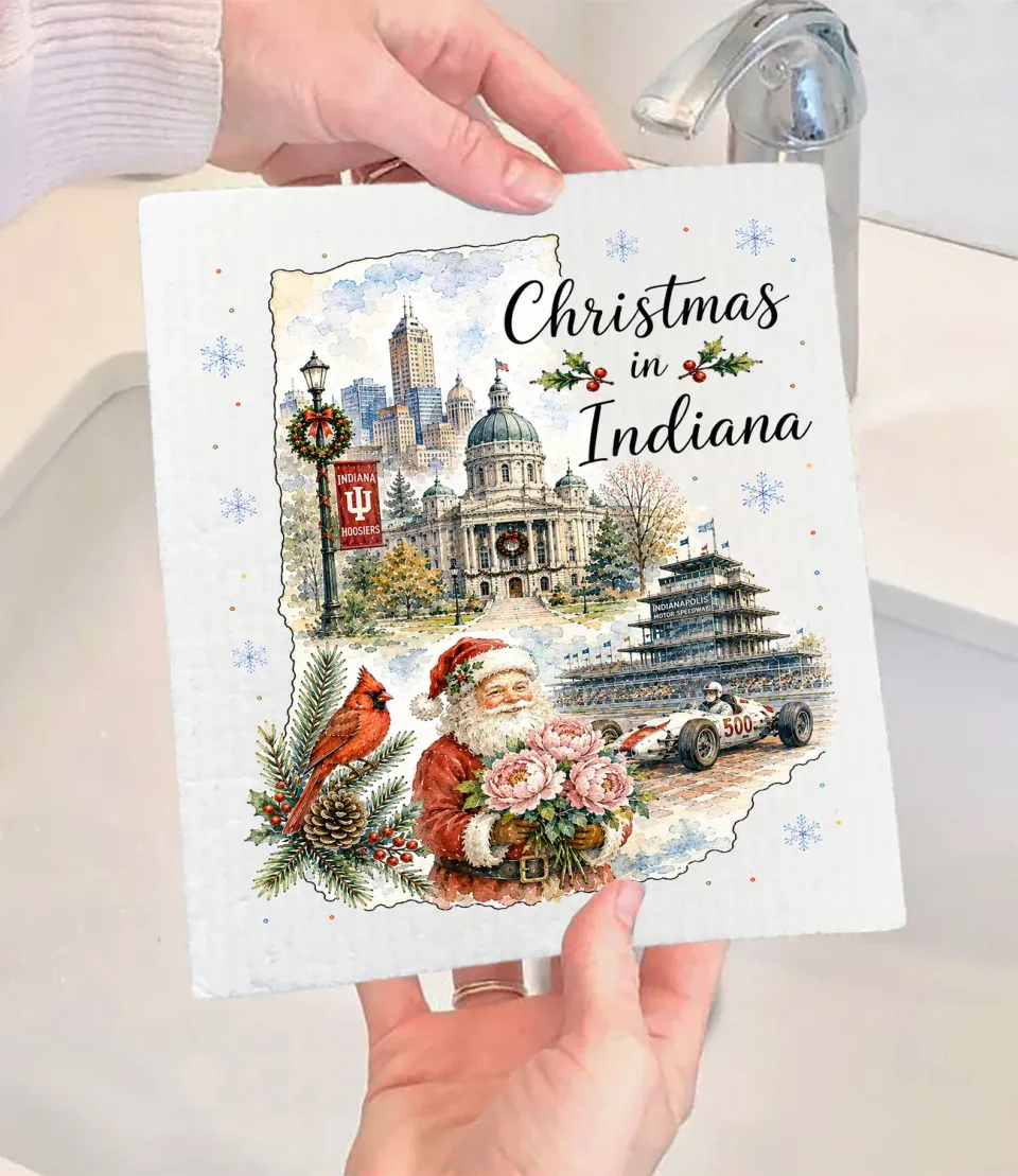 Avery Lane Christmas Indiana svensk karklud 17x20 cm