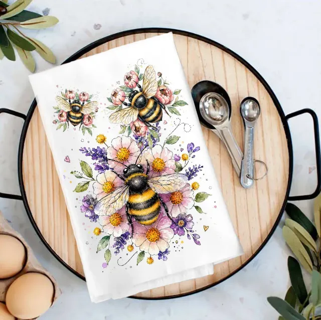 Avery Lane Gifts Whimsical Bees viskestykke bomuld 69 cm