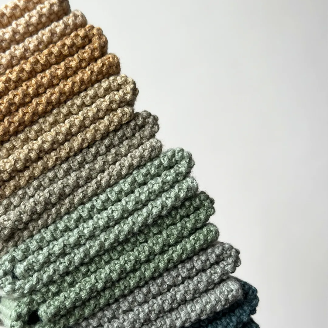 AspEgren Solid karklude Pampas 26x26 cm 2 stk økologisk