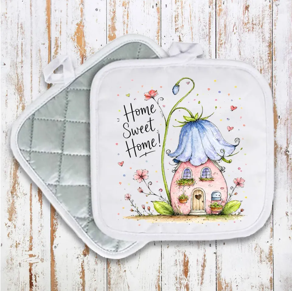 Avery Lane Gifts Home Sweet Home grydelap bomuld 20x20 cm