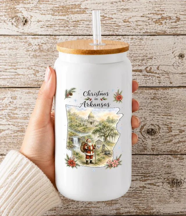 Avery Lane Gifts Christmas Arkansas glaskop 47 cl glas