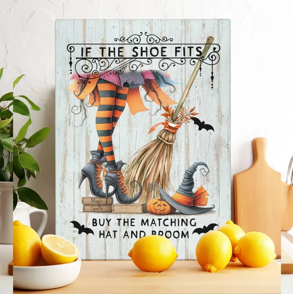 Avery Lane Gifts Halloween Witch skærebræt glas 20x28 cm