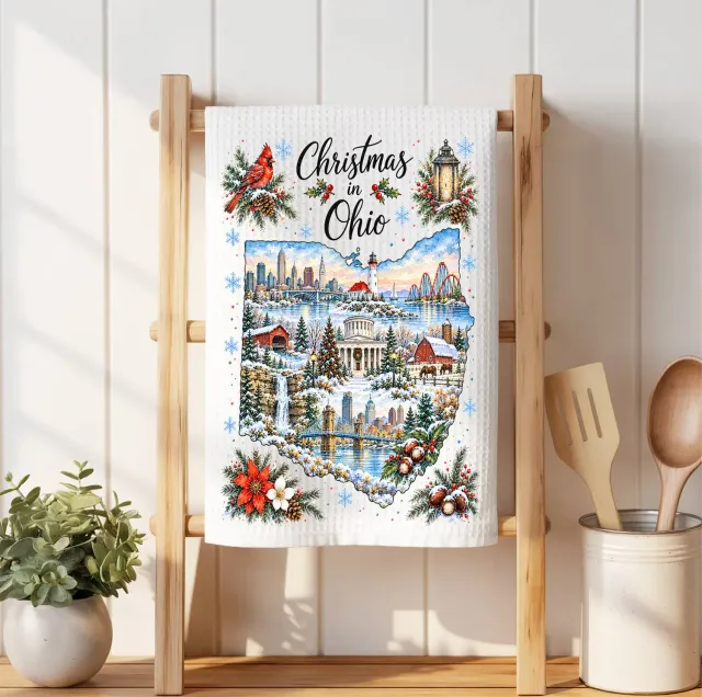 Avery Lane Gifts Ohio karklud vaffel 41x36 cm