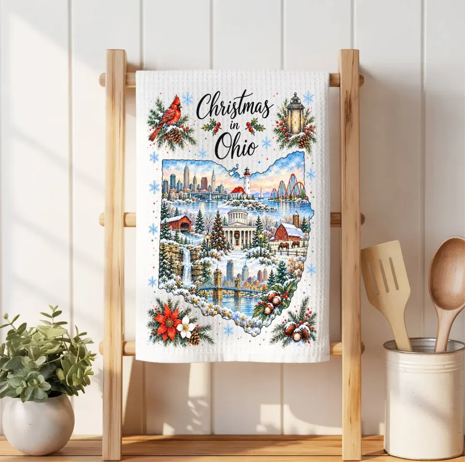 Avery Lane Gifts Ohio karklud vaffel 41x36 cm