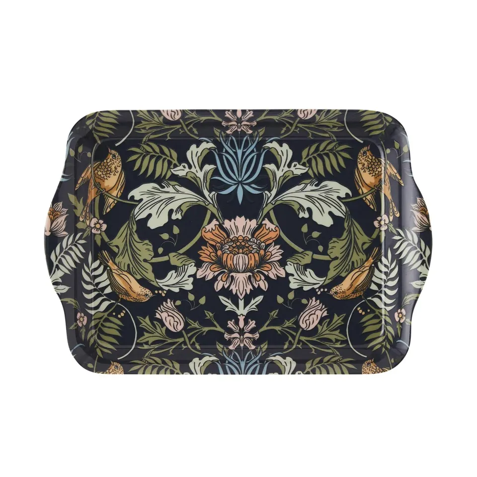 Ulster Weavers Finch & Flower bakke 21x14 cm navy melamin