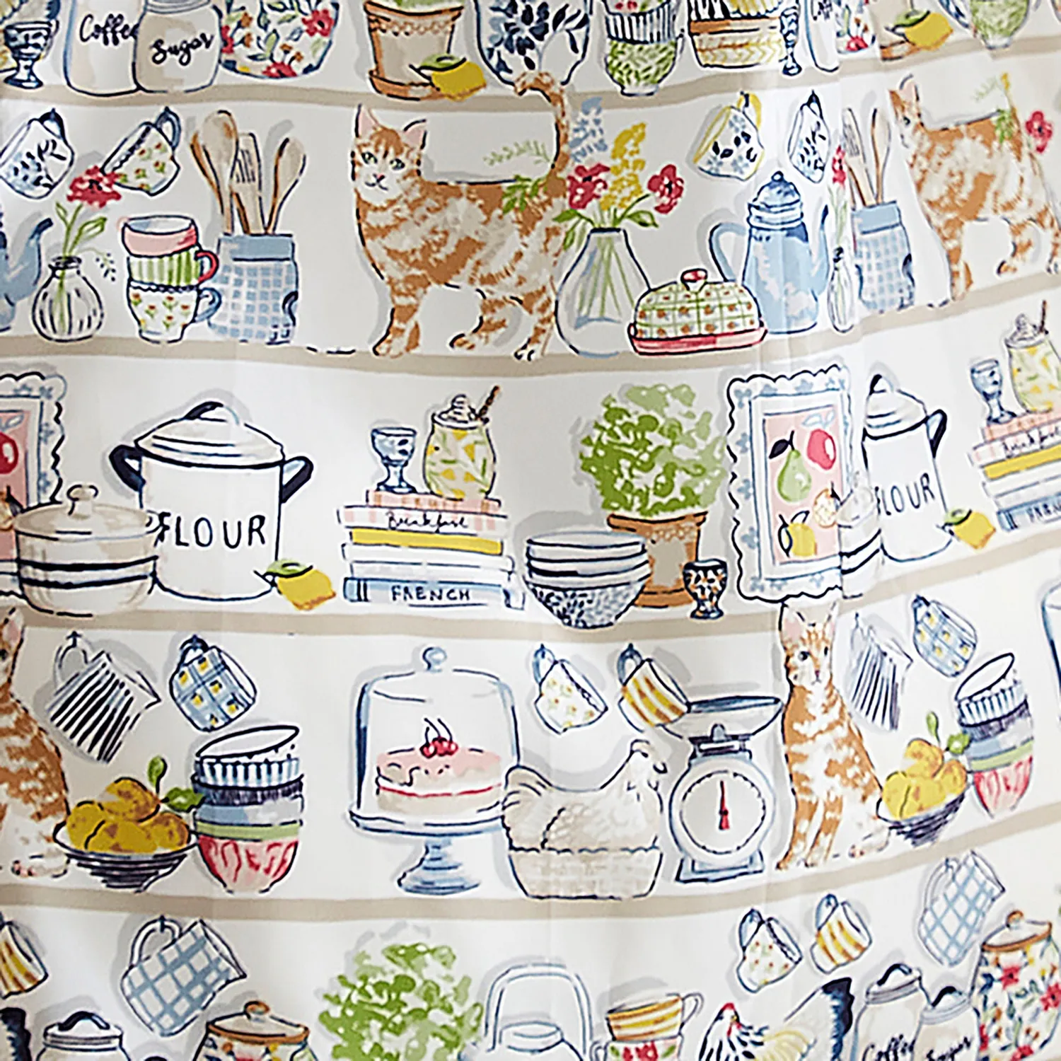 Ulster Weavers Pantry Cats mulepose medium flerfarvet