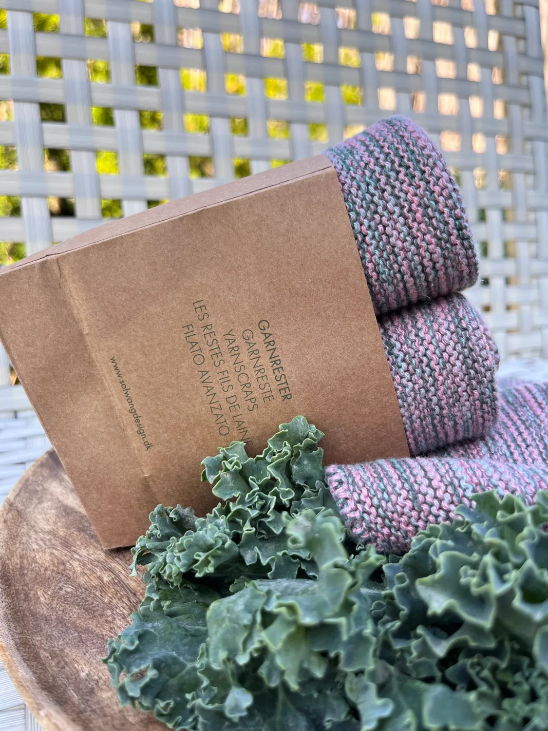 Solwang Restgarn karklude rose/salvie mix OEKO-TEX