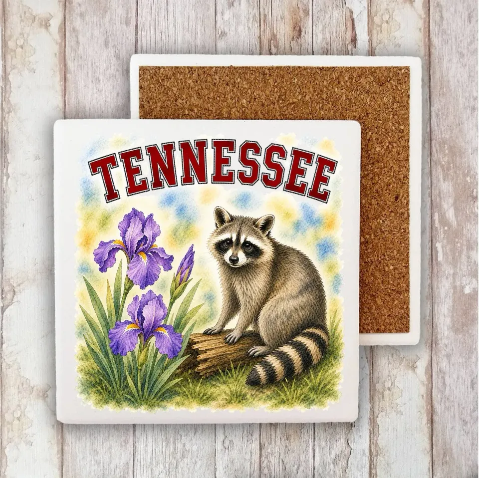 Avery Lane Gifts Tennessee State Bird bordskåner sten 10x10 cm