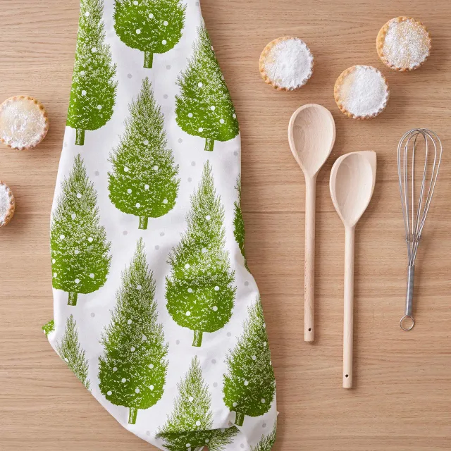 Thornback & Peel Christmas Tree viskestykke 47x77 cm bomuld jul