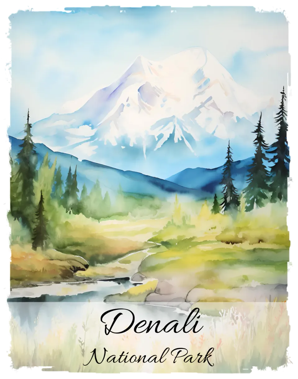 Avery Lane Gifts Denali souvenir Alaska nationalpark