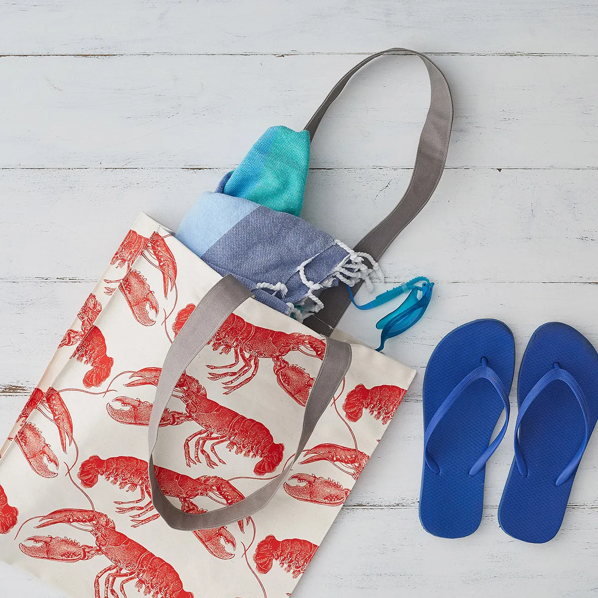 Thornback & Peel Lobster mulepose 40x37 cm rød hummer