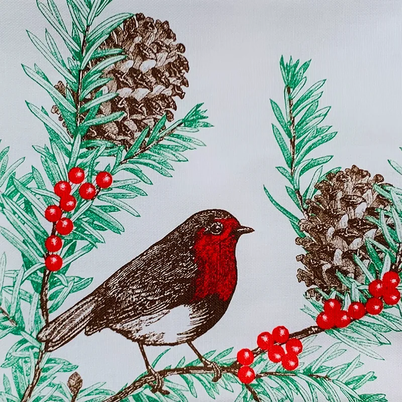 Thornback & Peel Robin & Yew viskestykke 50x70