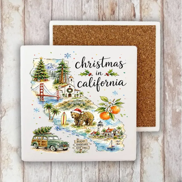 Avery Lane California jul bordskåner sten 10 cm