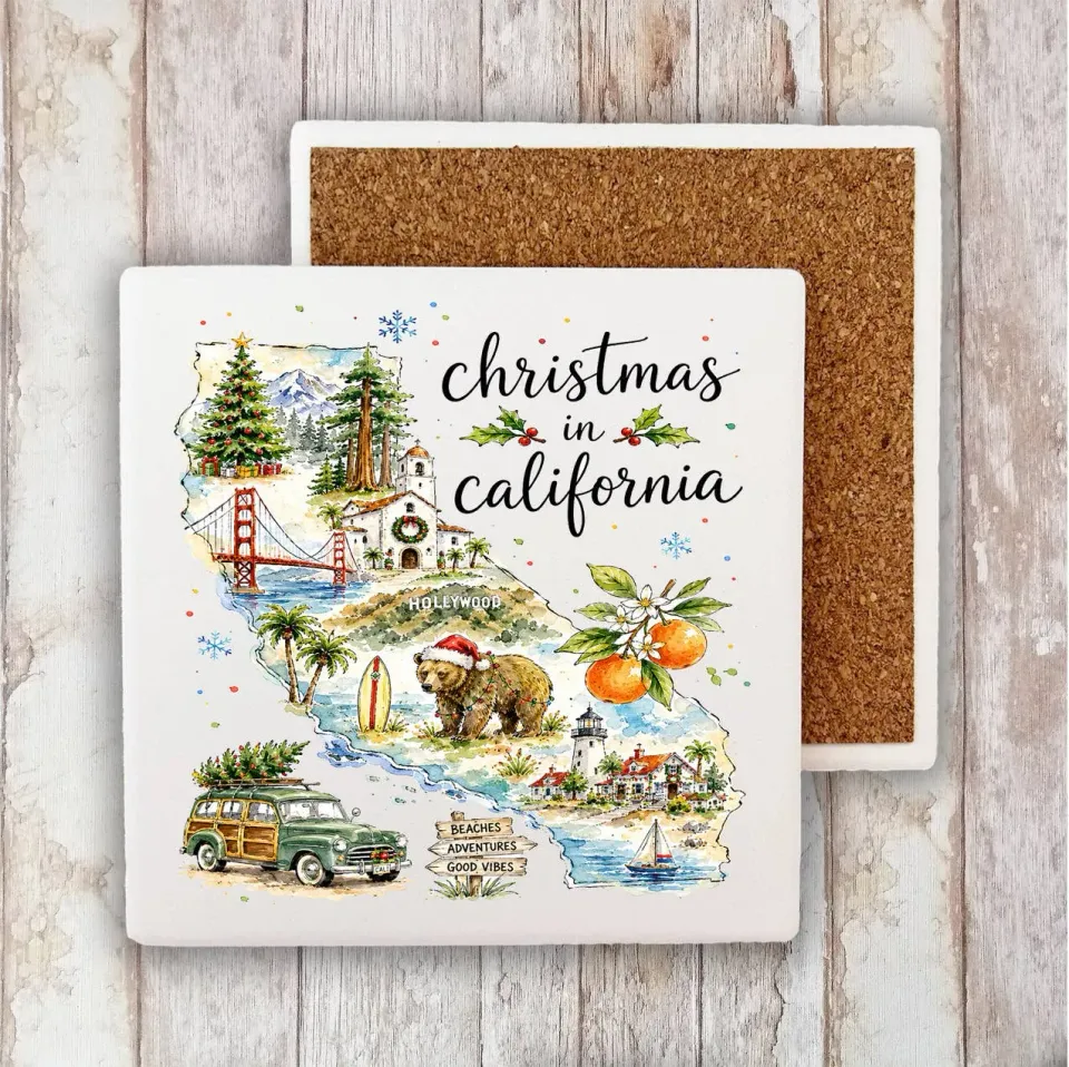 Avery Lane California jul bordskåner sten 10 cm