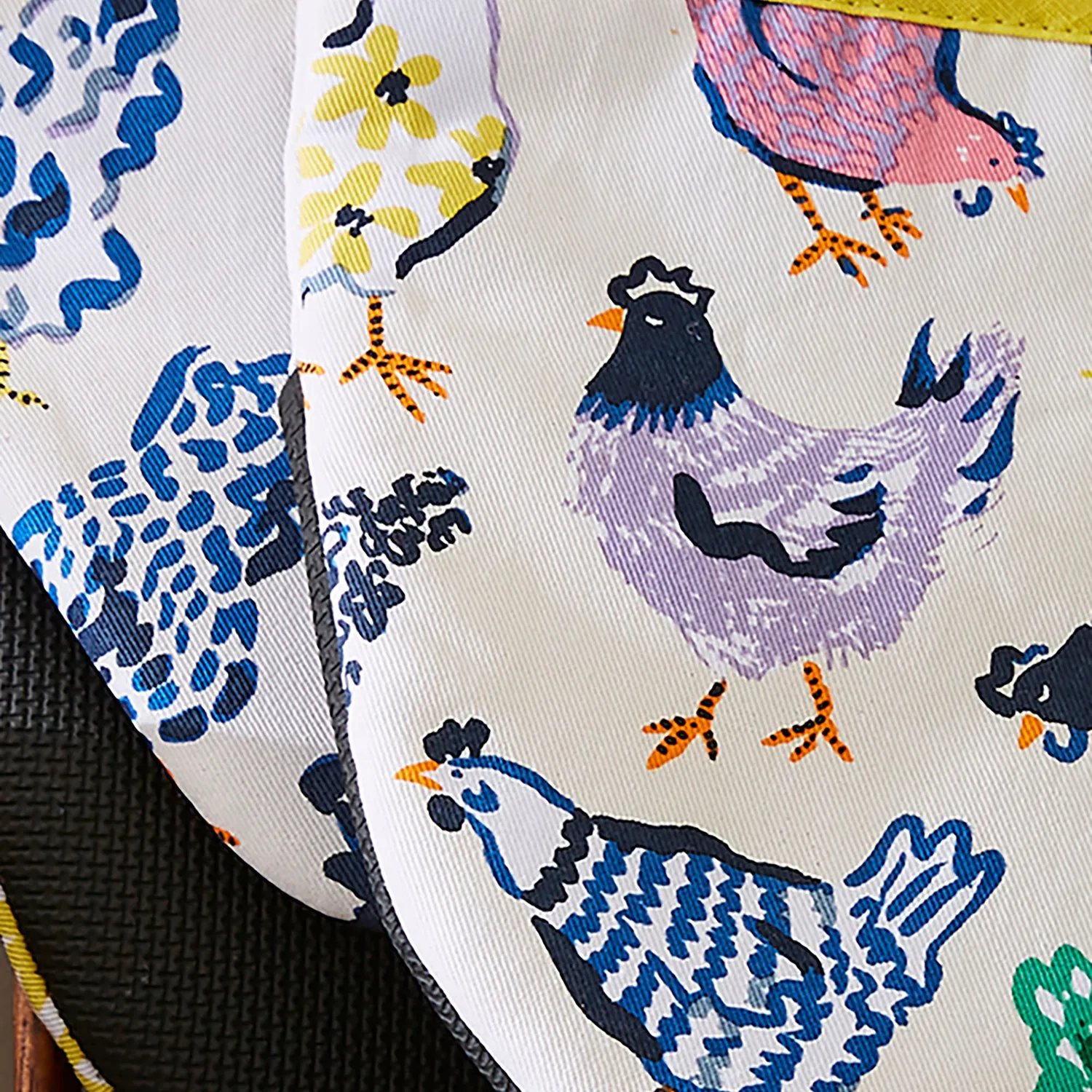 Ulster Weavers Chick Chicken Microwave Mitts Pair ovnhandsker gul bomuld