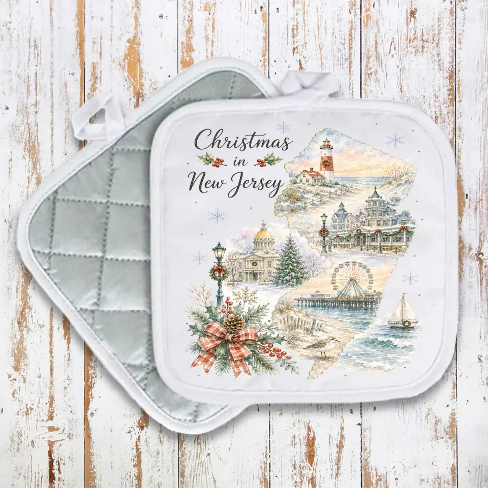 Avery Lane Gifts New Jersey grydelap 20x20 cm jul