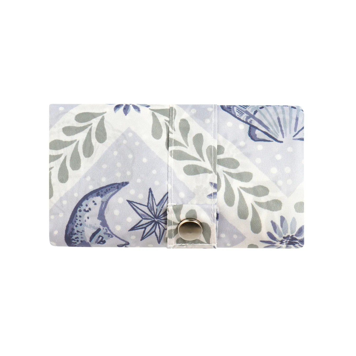 Ulster Weavers Coastal Treasures shopper medium blå foldbar