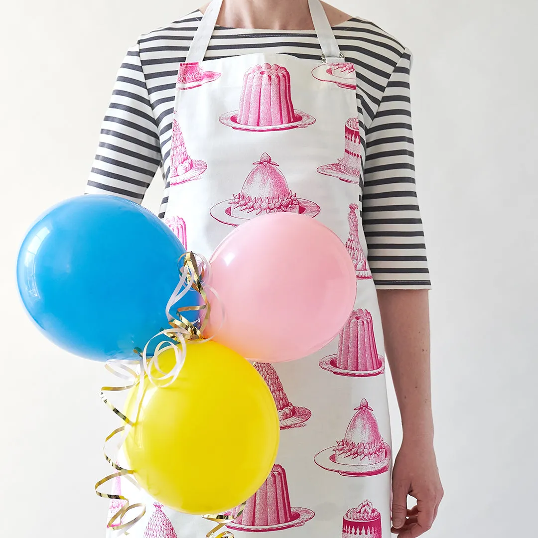 Thornback & Peel Jelly & Cake forklæde pink 60x80 bomuld