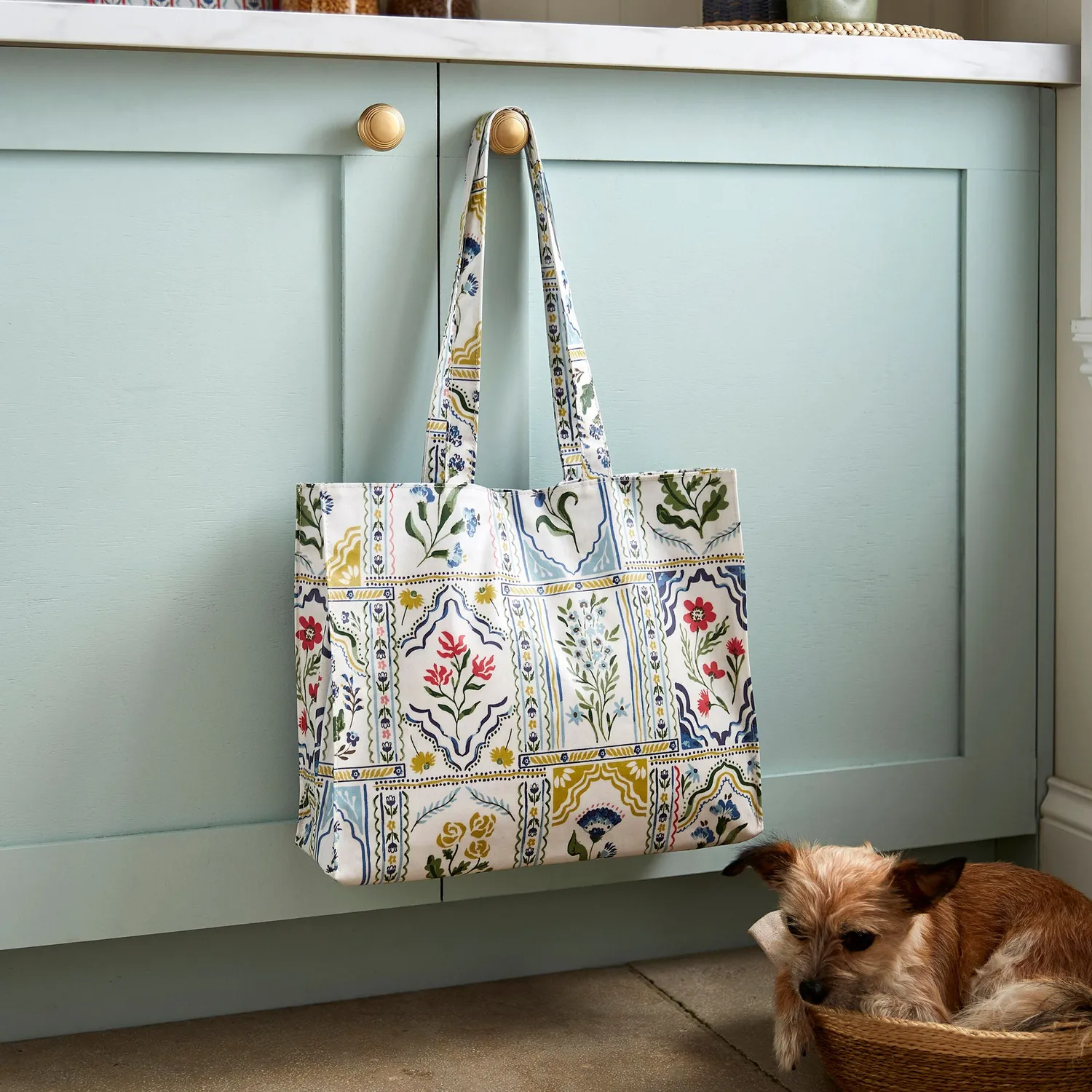 Ulster Weavers Boho Floral skuldertaske PVC 30 cm blomst