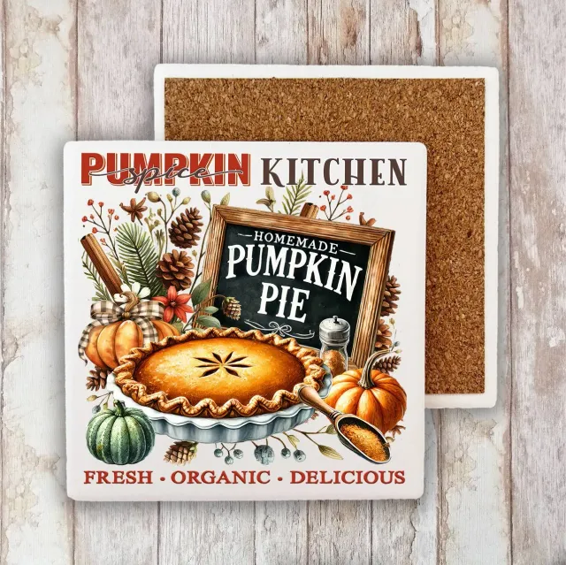 Avery Lane Gifts Pumpkin Pie bordskåner sten 10 cm