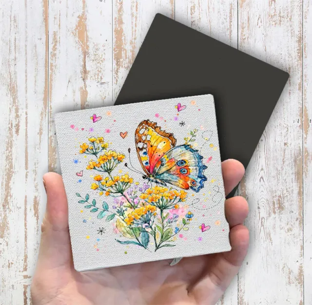 Avery Lane Gifts Spring Butterflies køleskabsmagnet