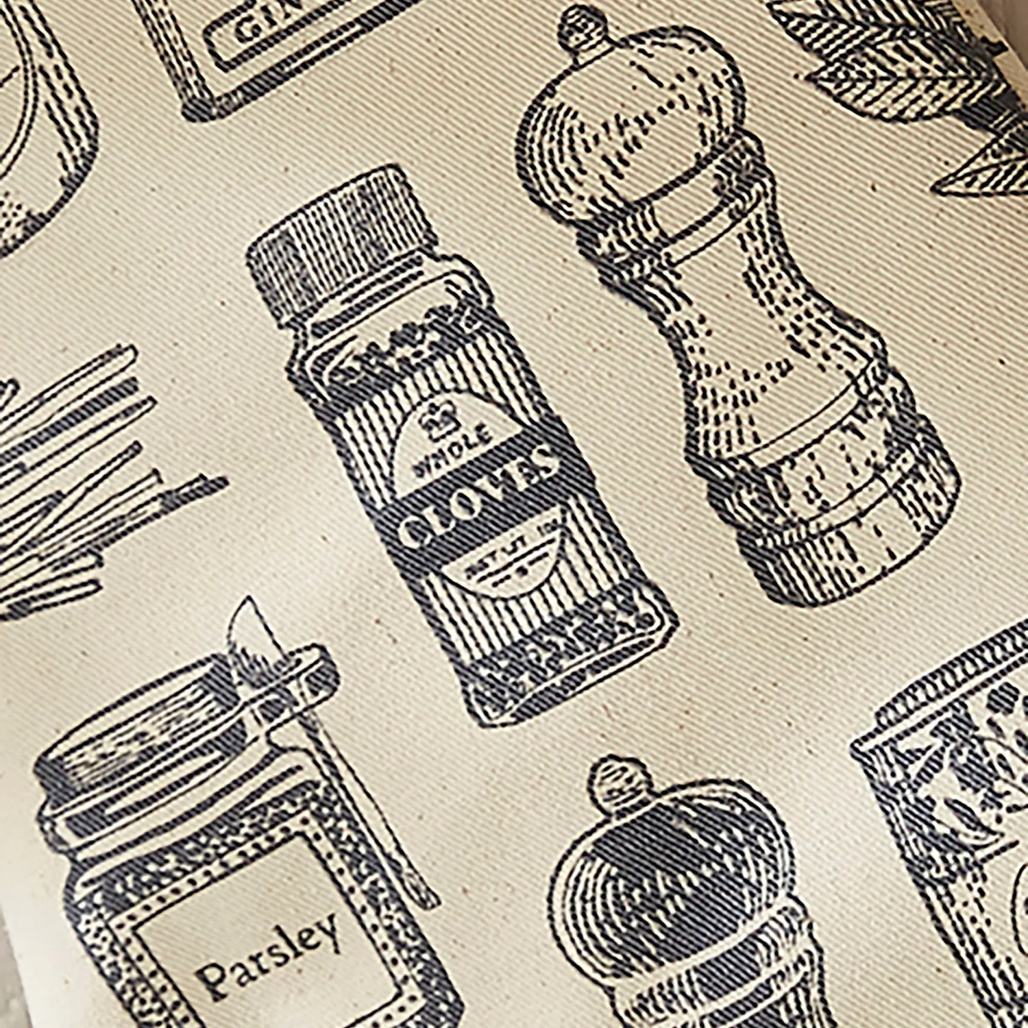 Ulster Weavers Herbs & Spices ovnhandske grå bomuld