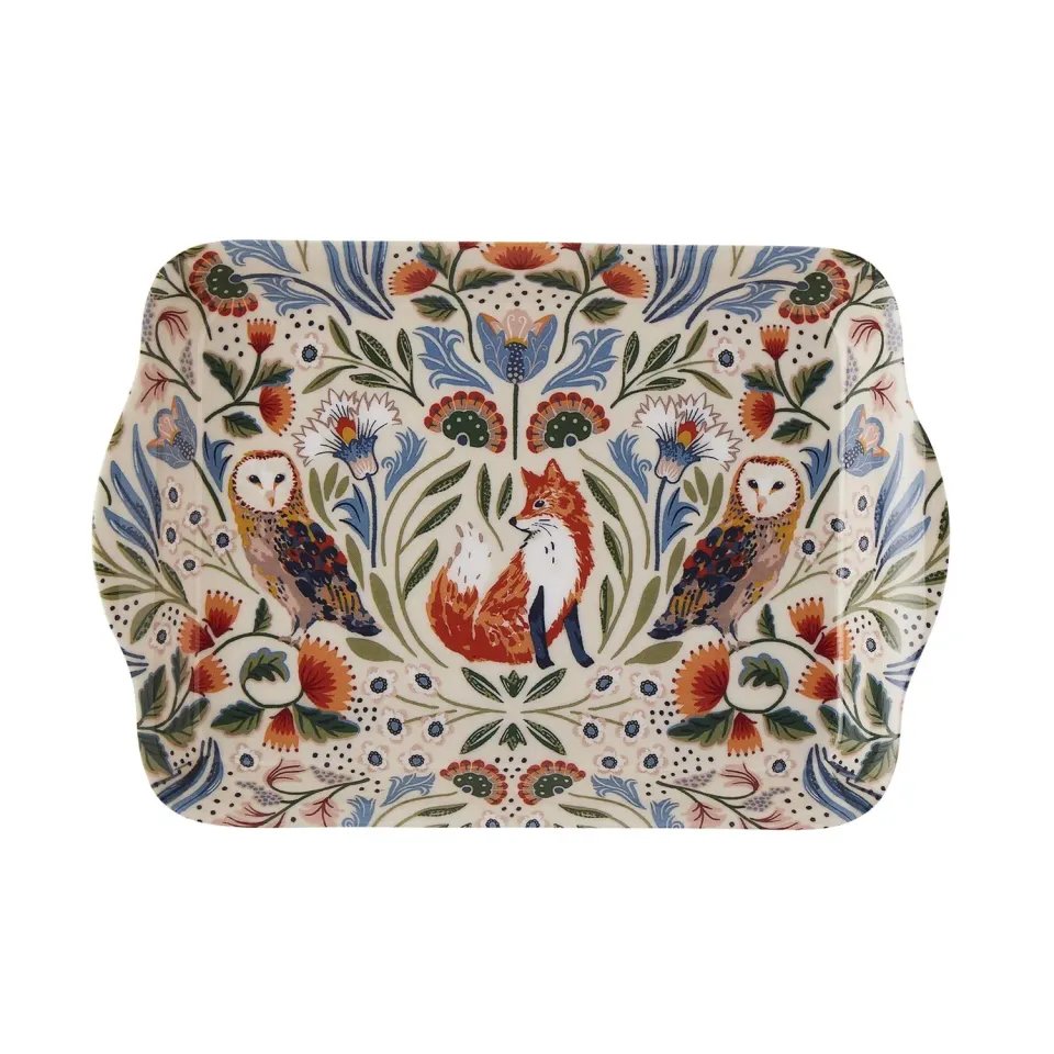 Ulster Weavers Blackthorn bakke beige 21x14 cm skovdyr