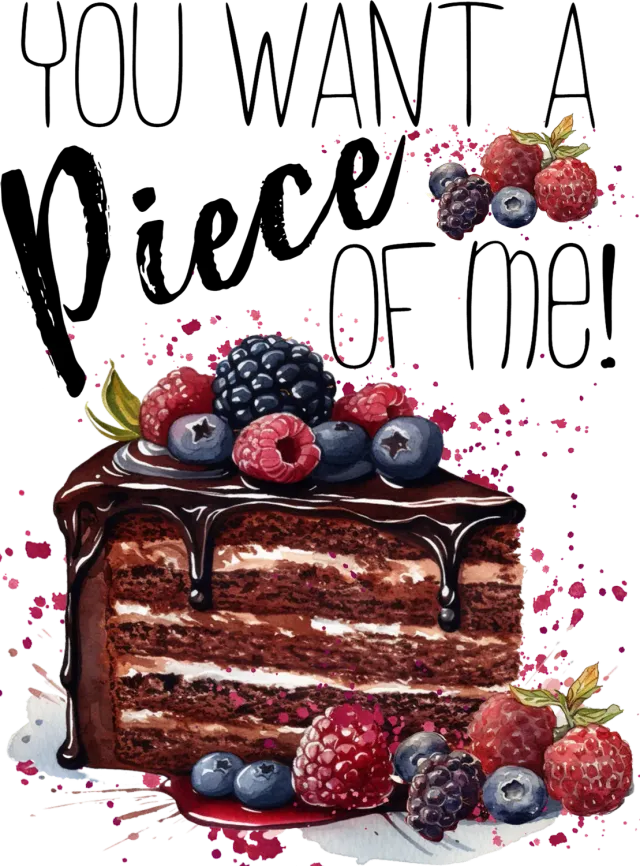 Avery Lane Gifts Want a Piece of Me kage viskestykke sjov