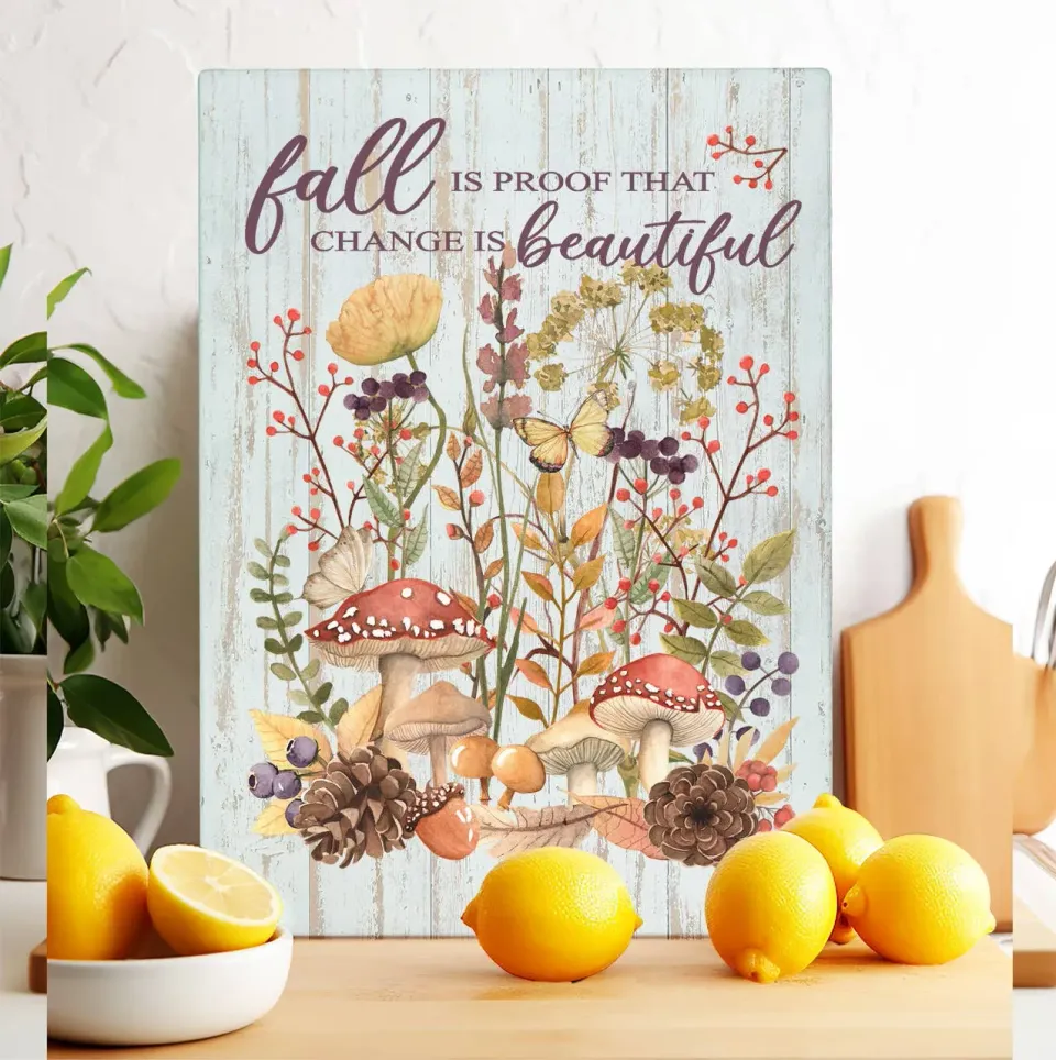 Avery Lane Gifts Wildflower Mushroom skærebræt glas