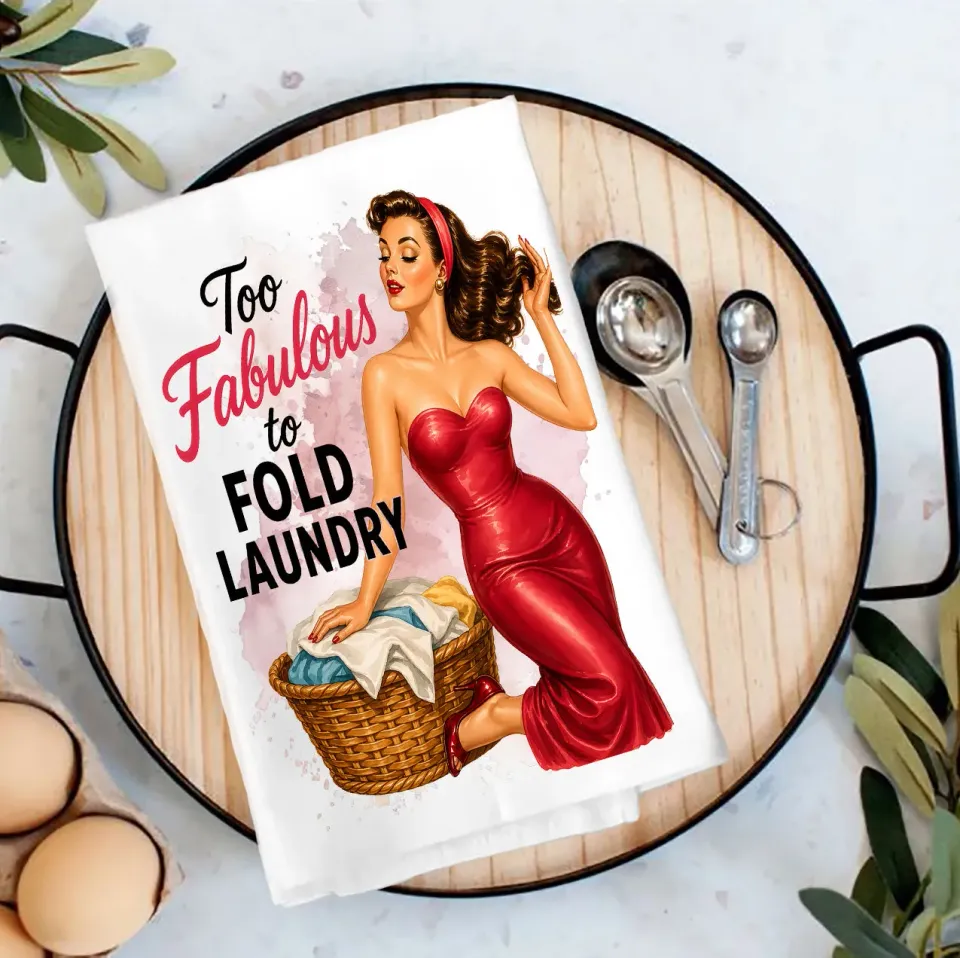Avery Lane Gifts Too Fabulous to Fold viskestykke bomuld