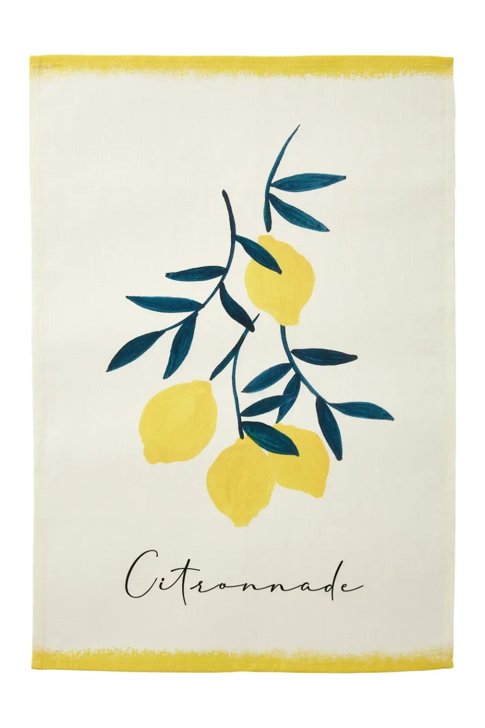 Coucke Lemonade viskestykke hvid 50x75 cm bomuld-hør