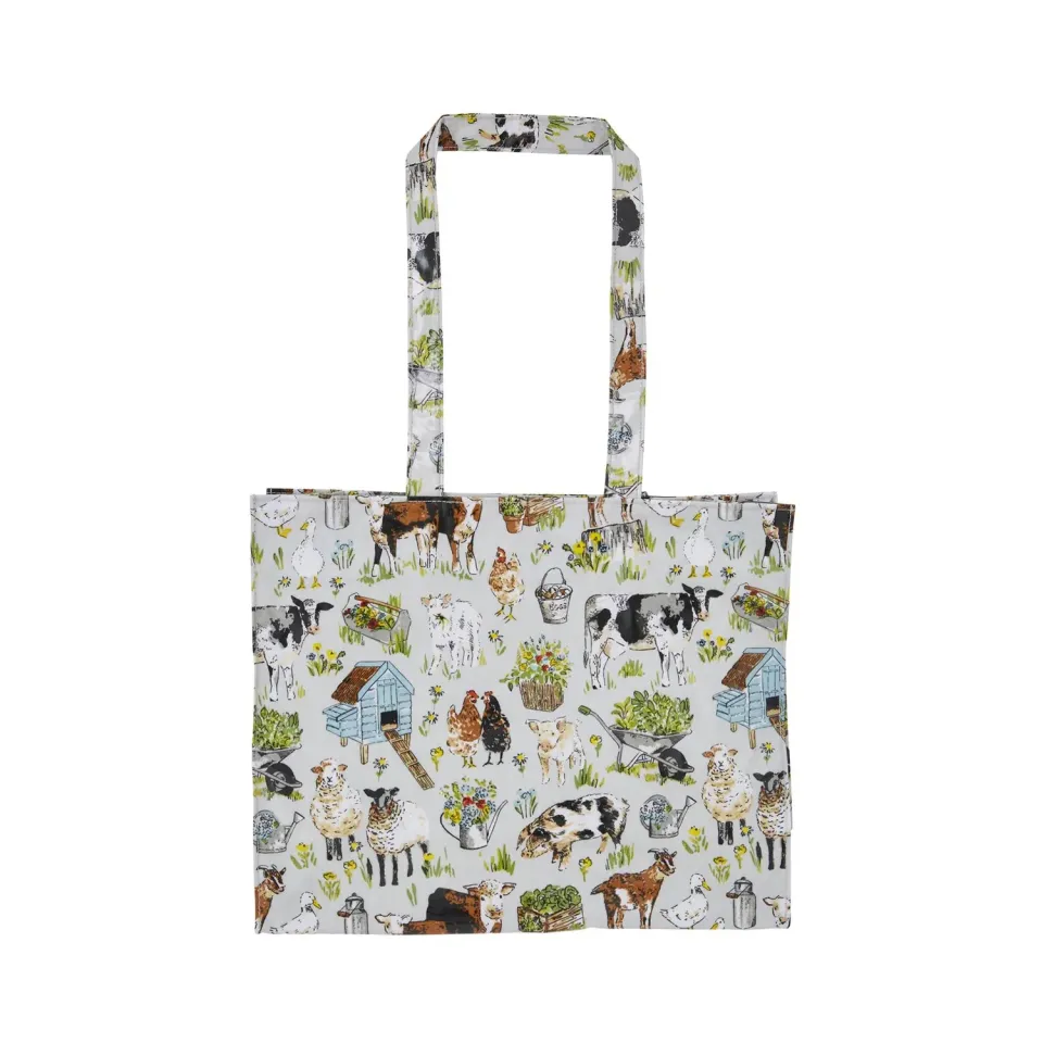 Ulster Weavers Portman Farm skuldertaske grå 30x37 cm PVC
