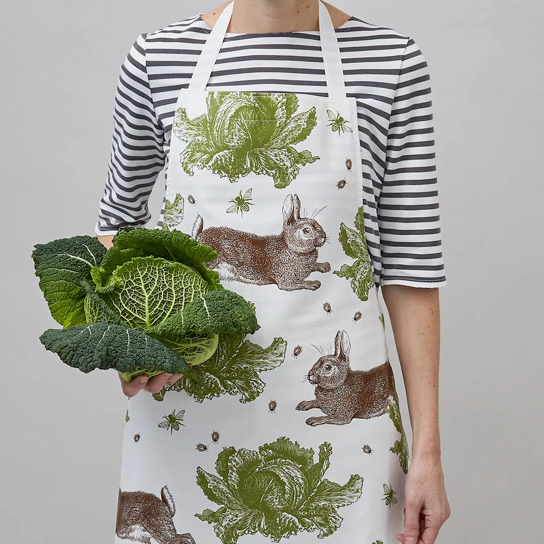 Thornback & Peel Rabbit & Cabbage forklæde 60x80 bomuld
