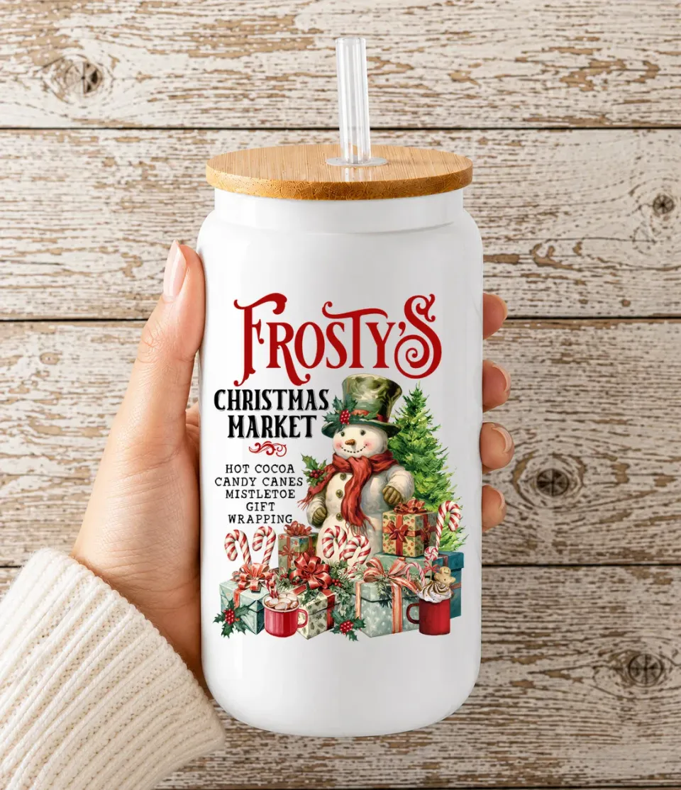 Avery Lane Gifts Frostys Christmas Market glaskop 47 cl