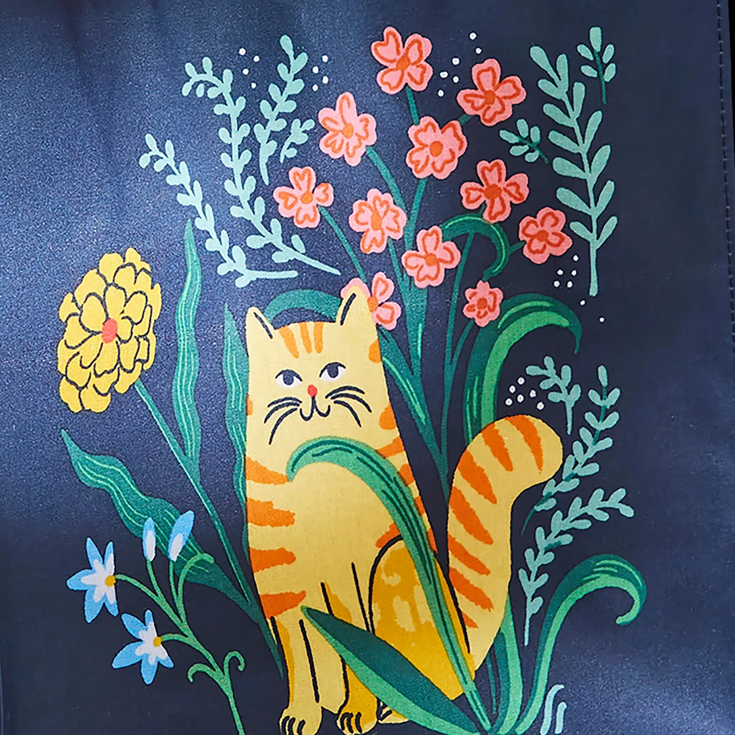 Ulster Weavers Marmalade Meadow shopper lille navy kat