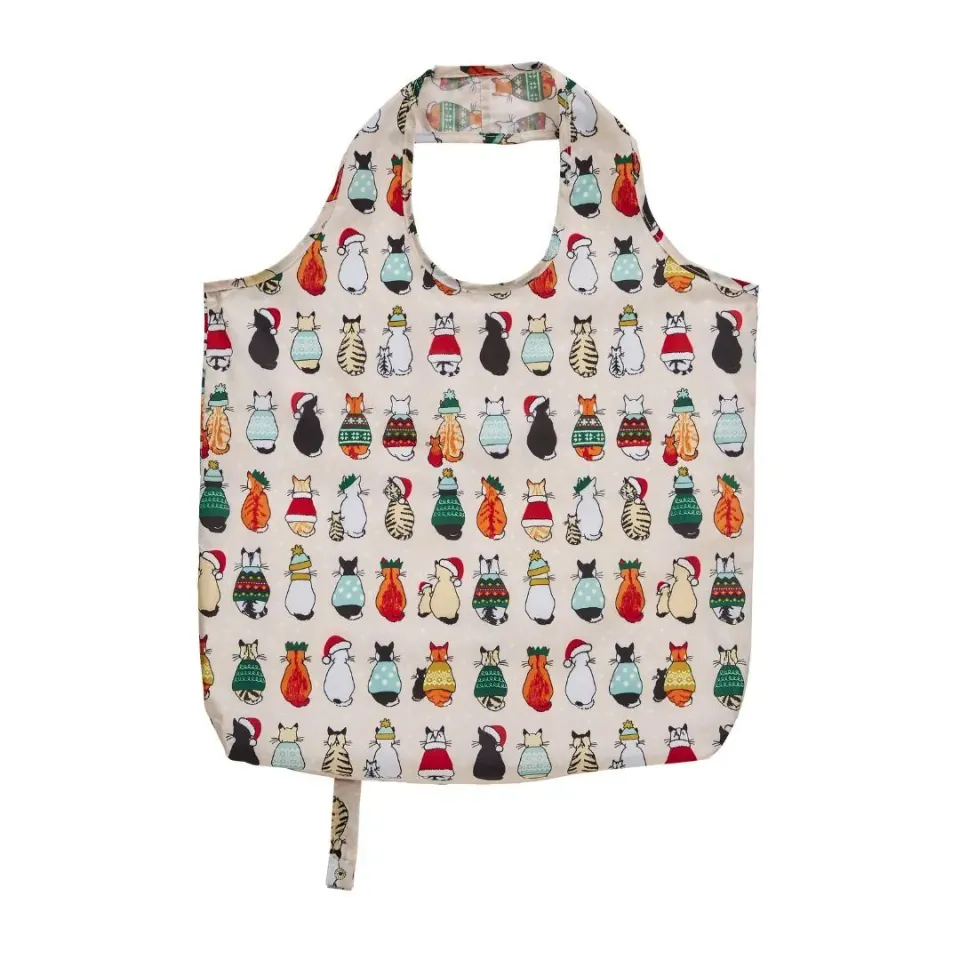 Ulster Weavers Christmas Cats mulepose rød foldbar