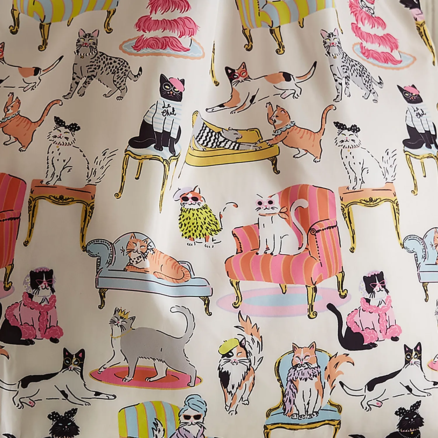 Ulster Weavers Cool Cats foldbar mulepose flerfarvet